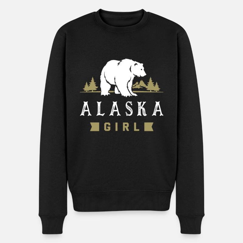 Filles de l’Alaska - Pull Premium bio Homme - noir