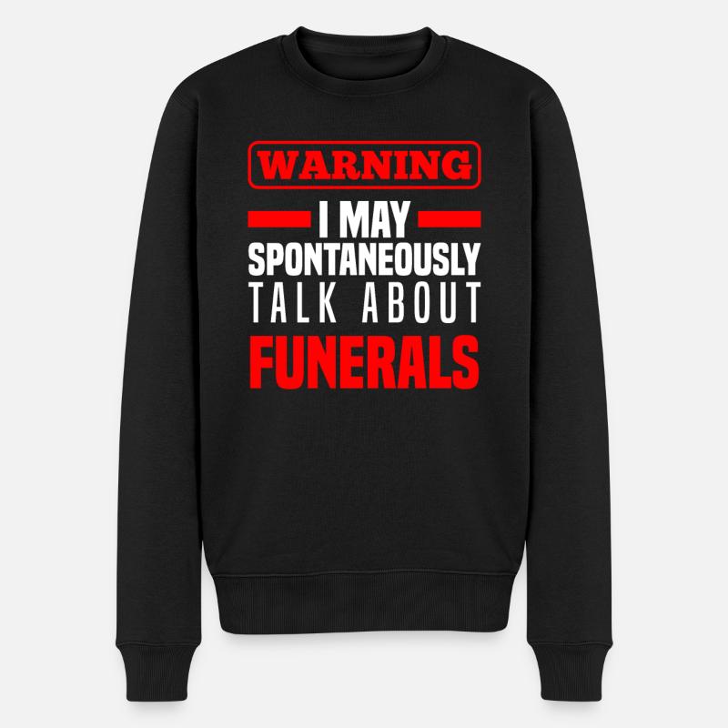 Croque-mort - Pull Premium bio Homme - noir