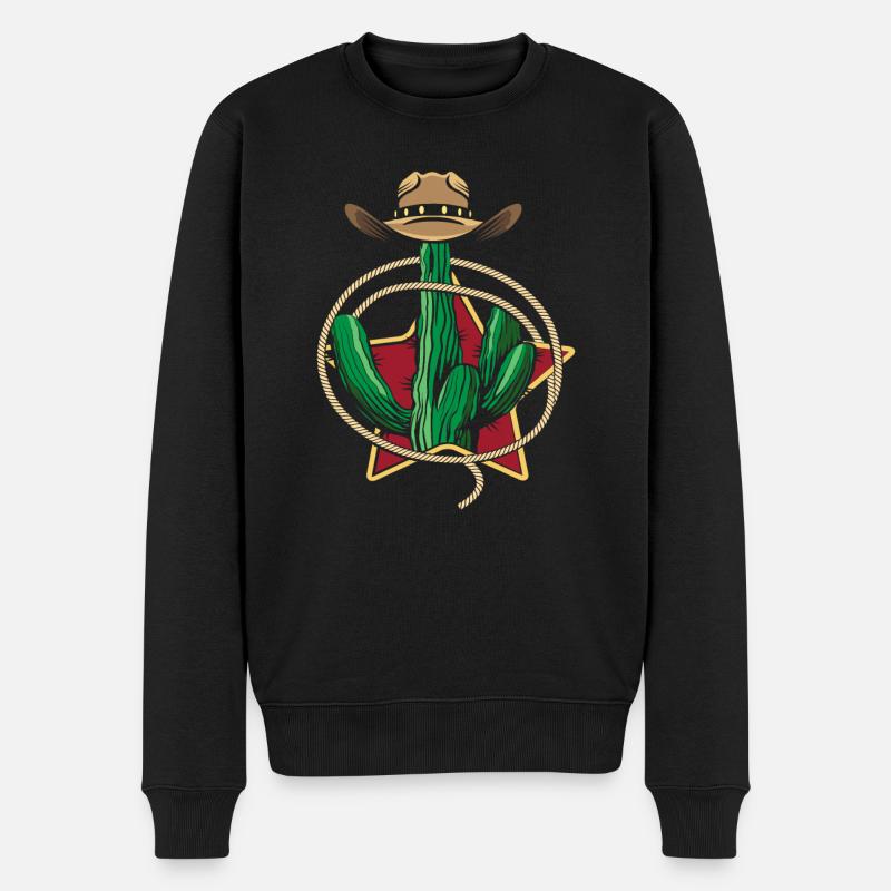 Cactus de l’Ouest - Pull Premium bio Homme - noir