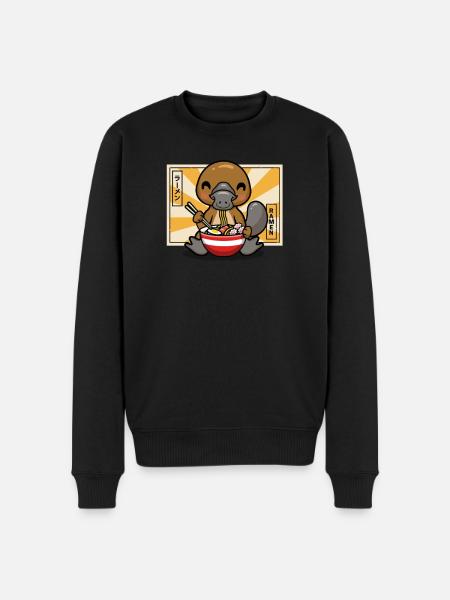 Platypus - Men's Premium Organic Jumper - black