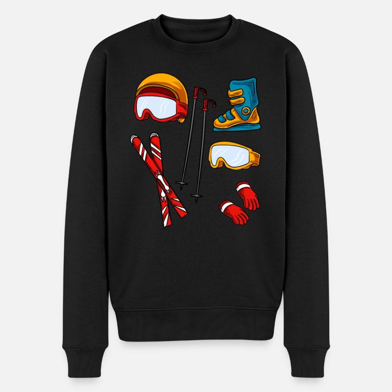 Accessoires de ski - Pull Premium bio Homme - noir