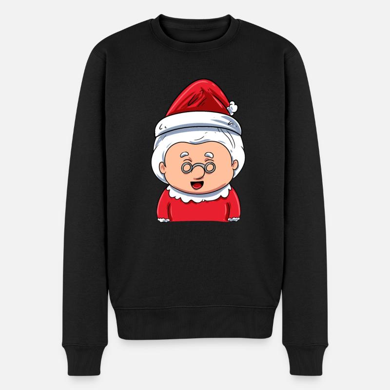 Mme Père Noël - Pull Premium bio Homme - noir