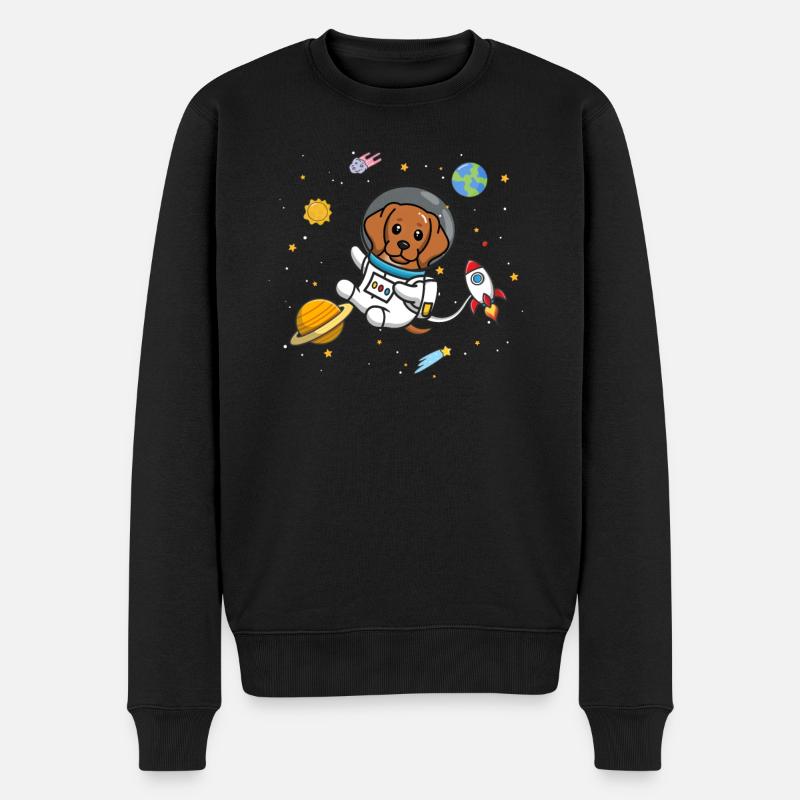 Rhodesian Ridgeback - Pull Premium bio Homme - noir