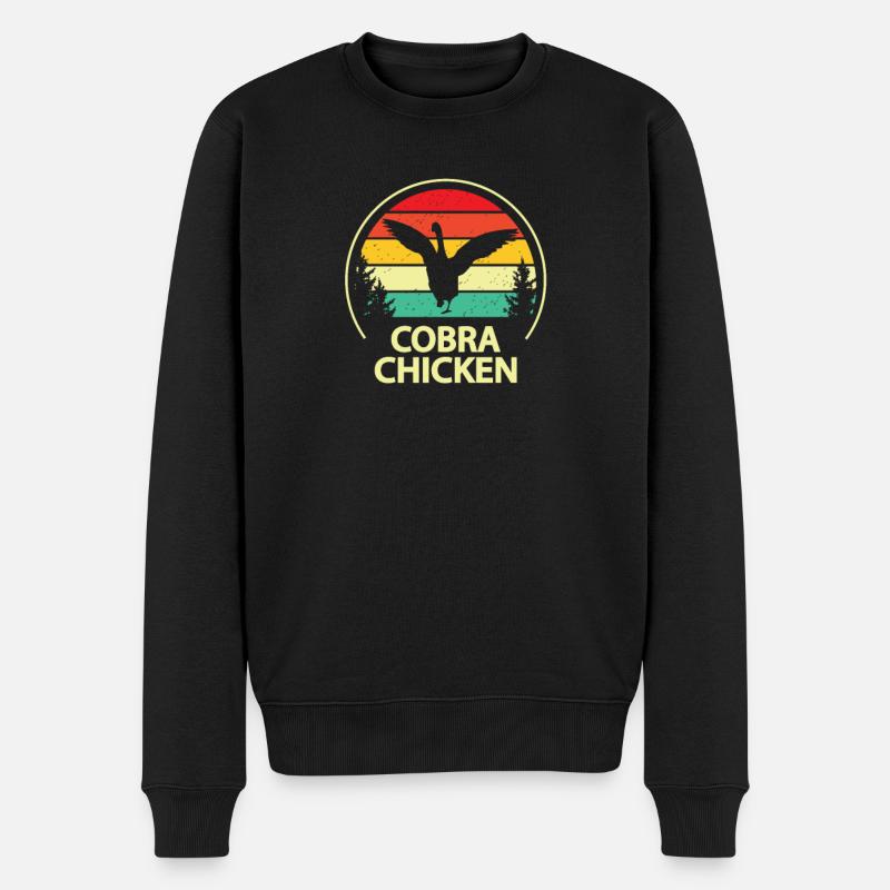 Oie - Pull Premium bio Homme - noir