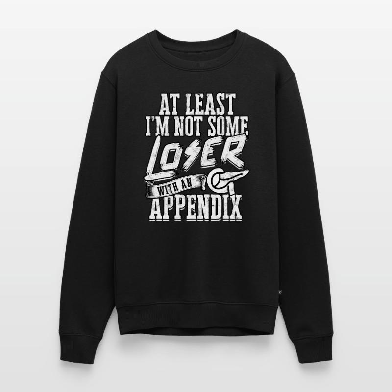 Appendix Operation Appendectomy Removal Men's Premium Organic Jumper