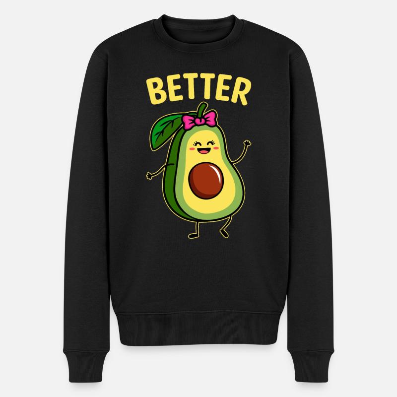 Moitié - Pull Premium bio Homme - noir