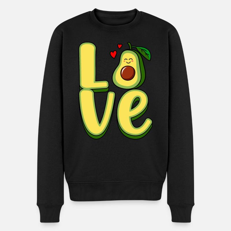 Aimez-vous - Pull Premium bio Homme - noir