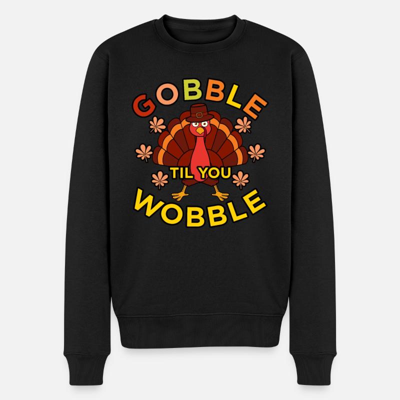 Dévorez-les jusqu’à ce qu’ils - Pull Premium bio Homme - noir