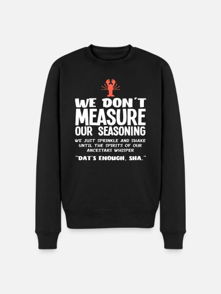 Langusten Kochen Grill Koch Languste - Männer Premium Bio Pullover - Schwarz