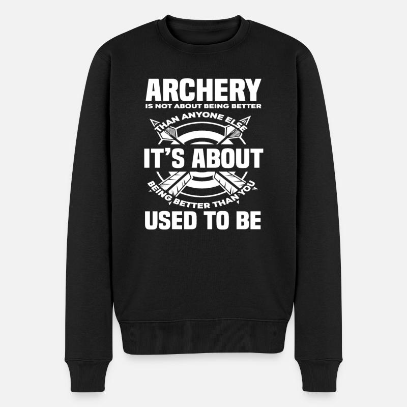 archerie - Pull Premium bio Homme - noir