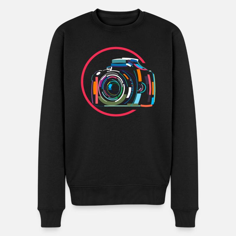 Photographe - Pull Premium bio Homme - noir