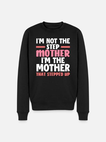 Stepmom Passion Love Children - Men's Premium Organic Jumper - black