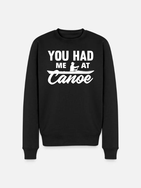 Canoë Canoë Canoë - Pull Premium bio Homme - noir