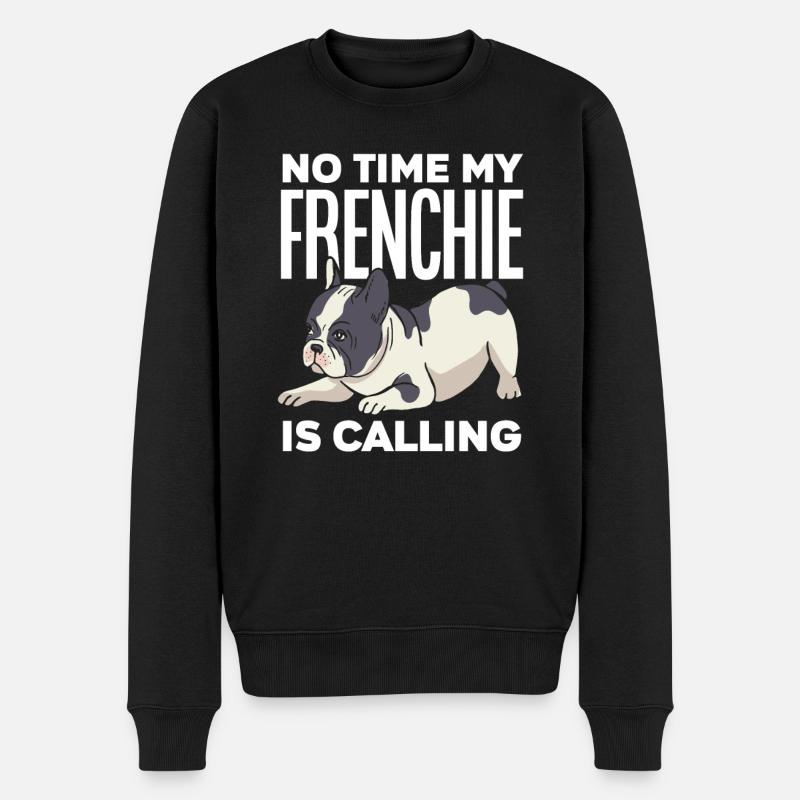 Bouledogue français de compagnie - Pull Premium bio Homme - noir