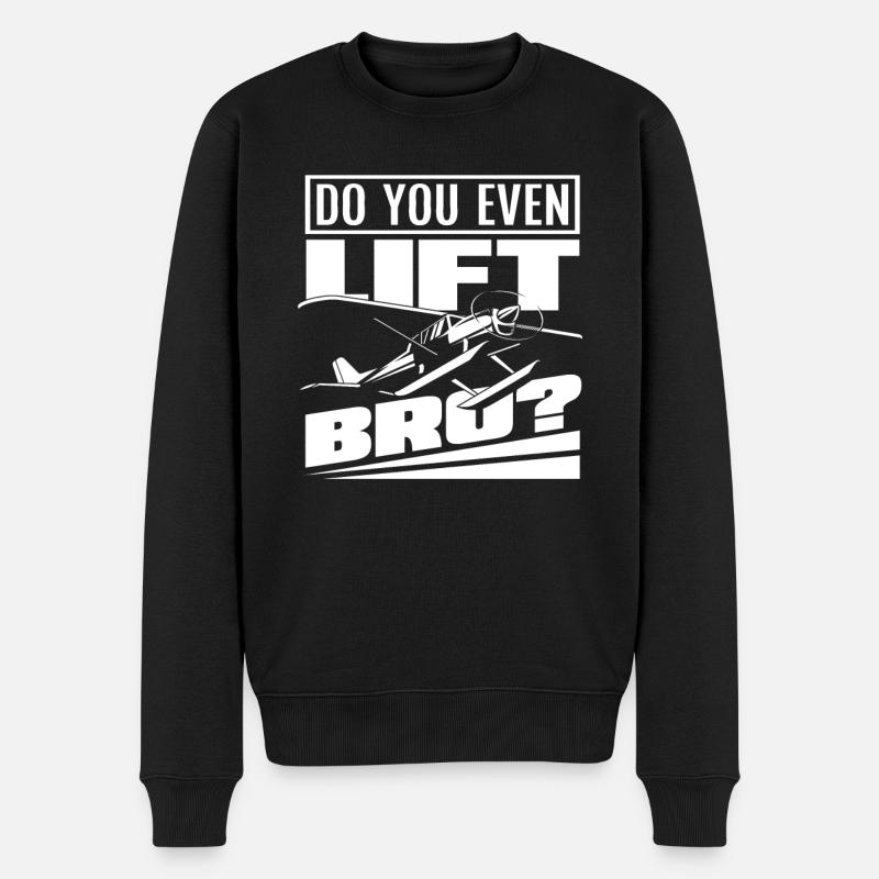 Cadeau pilote professionnel - Pull Premium bio Homme - noir