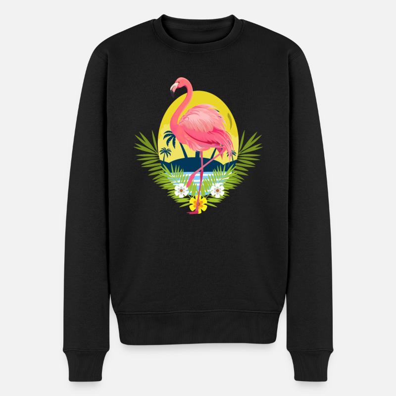 Flamant - Pull Premium bio Homme - noir