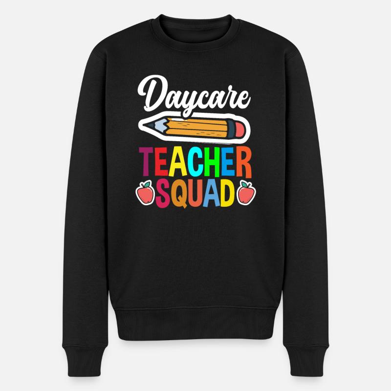 Équipe d’enseignants de maternelle - Pull Premium bio Homme - noir