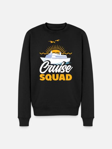 Cruise Crew Sunset Adventure - Men's Premium Organic Jumper - black