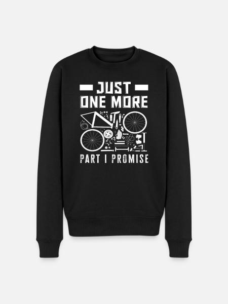 Only a part promised - Men's Premium Organic Jumper - black