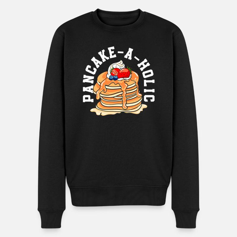 Crêpes Plaisir des crêpes - Pull Premium bio Homme - noir
