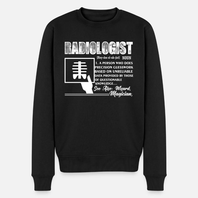 Définition du radiologue - Pull Premium bio Homme - noir