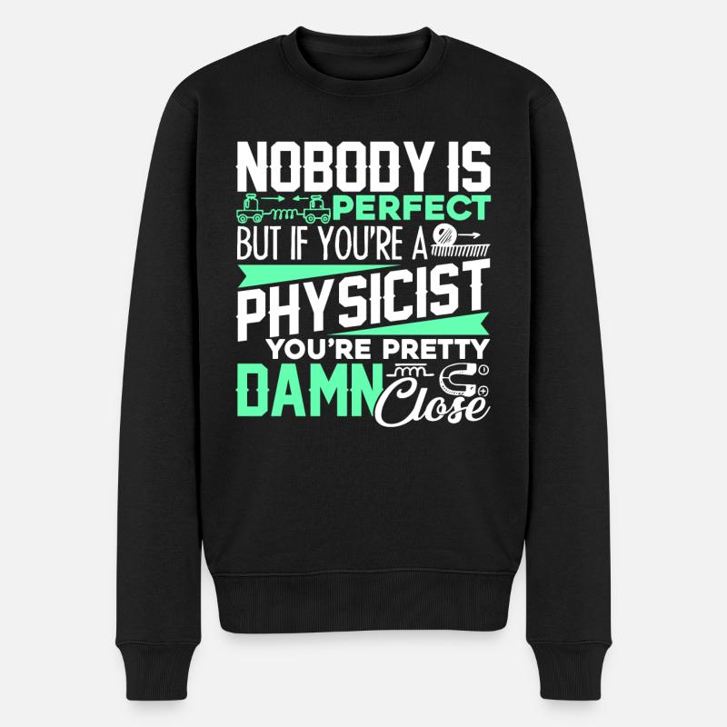 Physicien si vous êtes physicien - Pull Premium bio Homme - noir