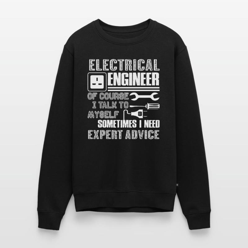 Electrical Engineer Funny Electrical Engineer Men's Premium Organic Jumper
