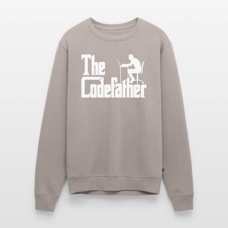 Programmierer Code Entwickler Codefather Spruch Männer Premium Bio Pullover