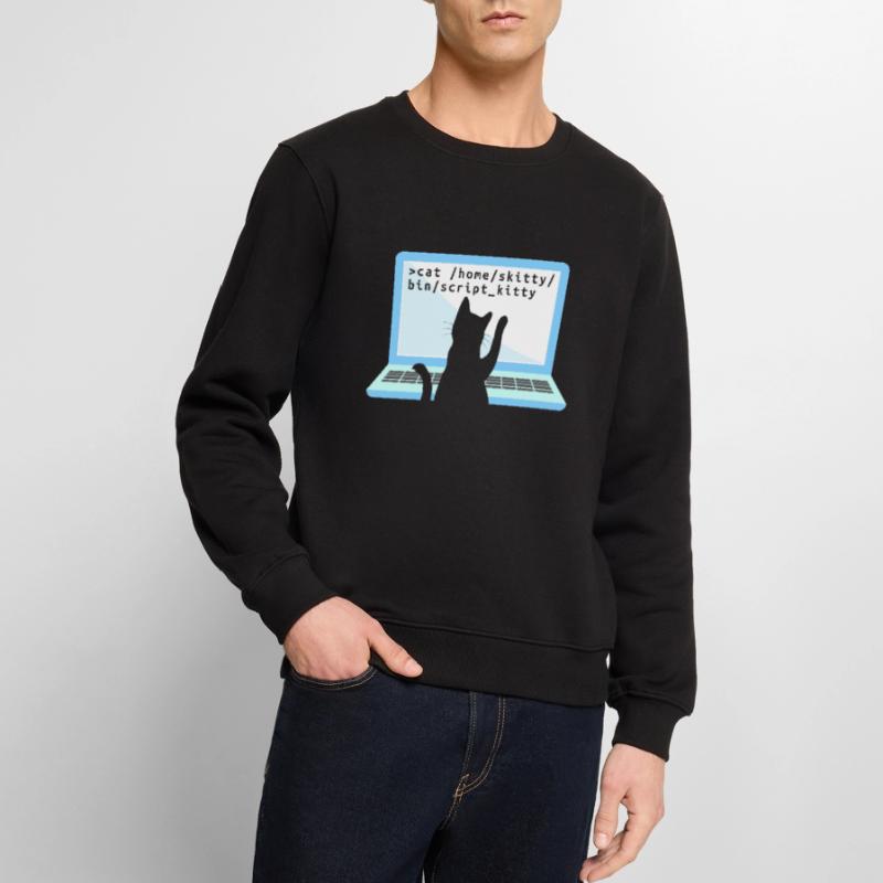 Chat comme codeur codeur propriétaire de chat Pull Premium bio Homme