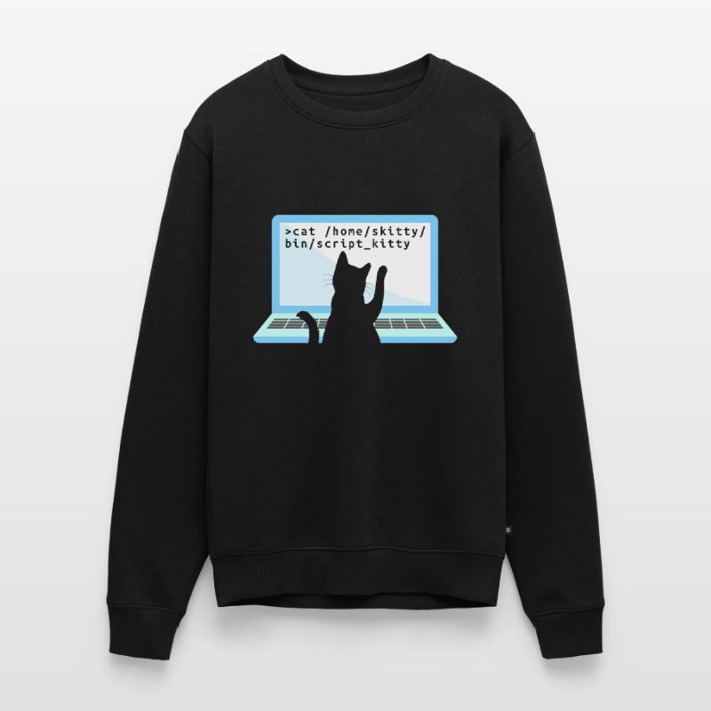 Chat comme codeur codeur propriétaire de chat Pull Premium bio Homme