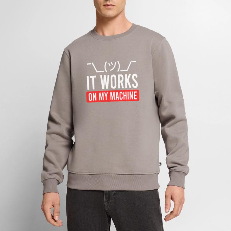 Coder Spruch Software Tester Debugging Informatik Männer Premium Bio Pullover