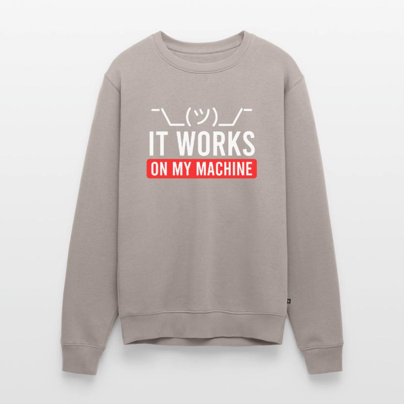 Coder Spruch Software Tester Debugging Informatik Männer Premium Bio Pullover