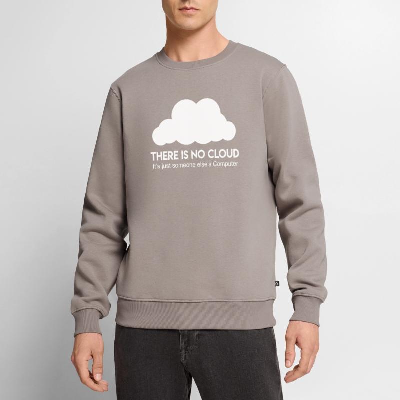 Server Cloud Spruch Informatiker Coder Männer Premium Bio Pullover