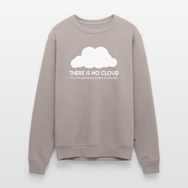 Server Cloud Spruch Informatiker Coder Männer Premium Bio Pullover