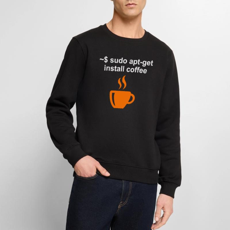 Programmierer Kaffee Kaffeetrinker Informatiker Männer Premium Bio Pullover