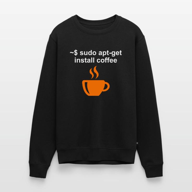 Programmierer Kaffee Kaffeetrinker Informatiker Männer Premium Bio Pullover