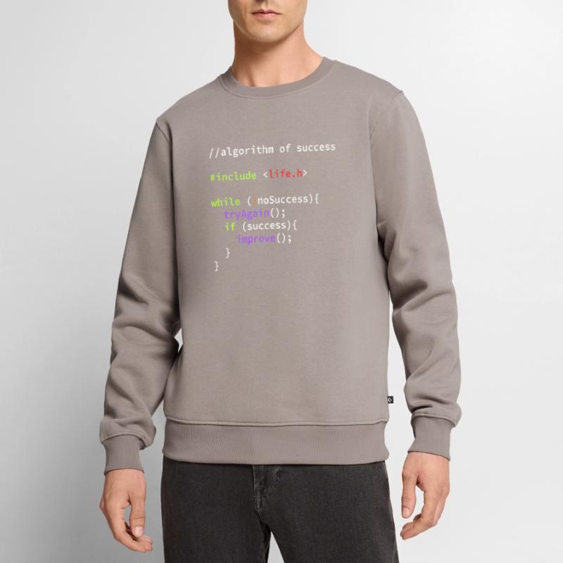 Informaticien codeur Coder Hacker Code Pull Premium bio Homme