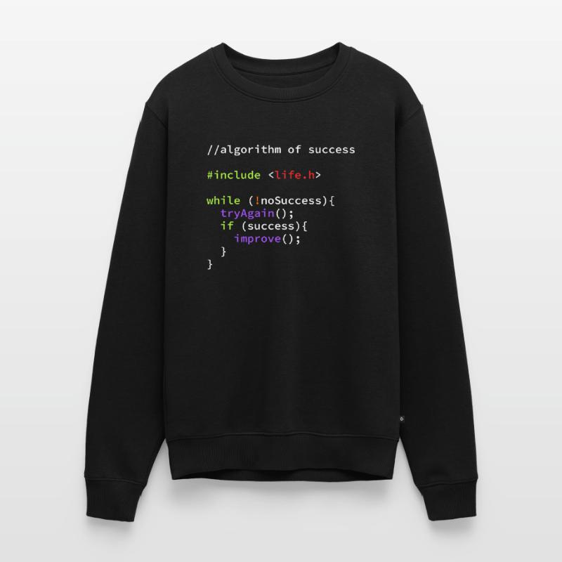 Informaticien codeur Coder Hacker Code Pull Premium bio Homme