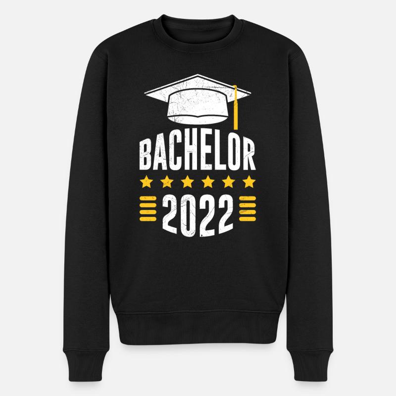Baccalauréat 2022 Baccalauréat - Pull Premium bio Homme - noir