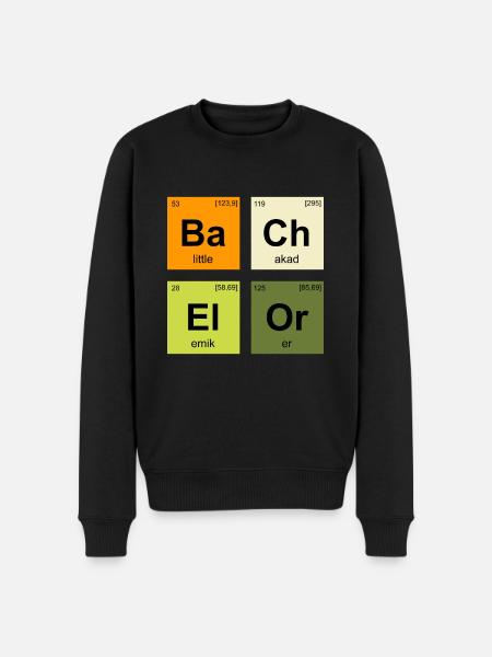 Baccalauréat Baccalauréat - Pull Premium bio Homme - noir