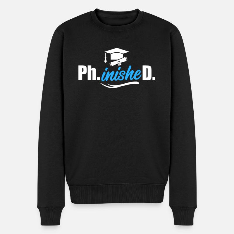 Disputation 2022 Doctorat - Pull Premium bio Homme - noir