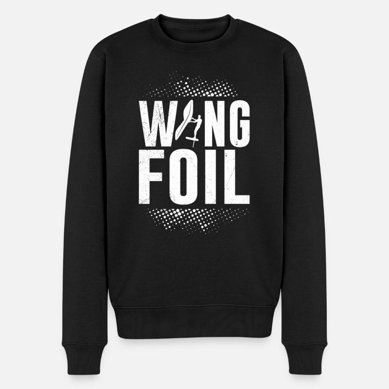 Wing Foil WIng Surf - Pull Premium bio Homme - noir