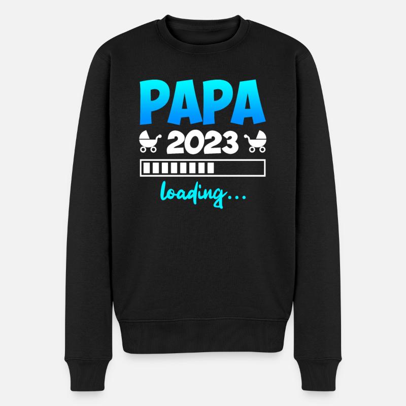 Papa 2023 - Pull Premium bio Homme - noir