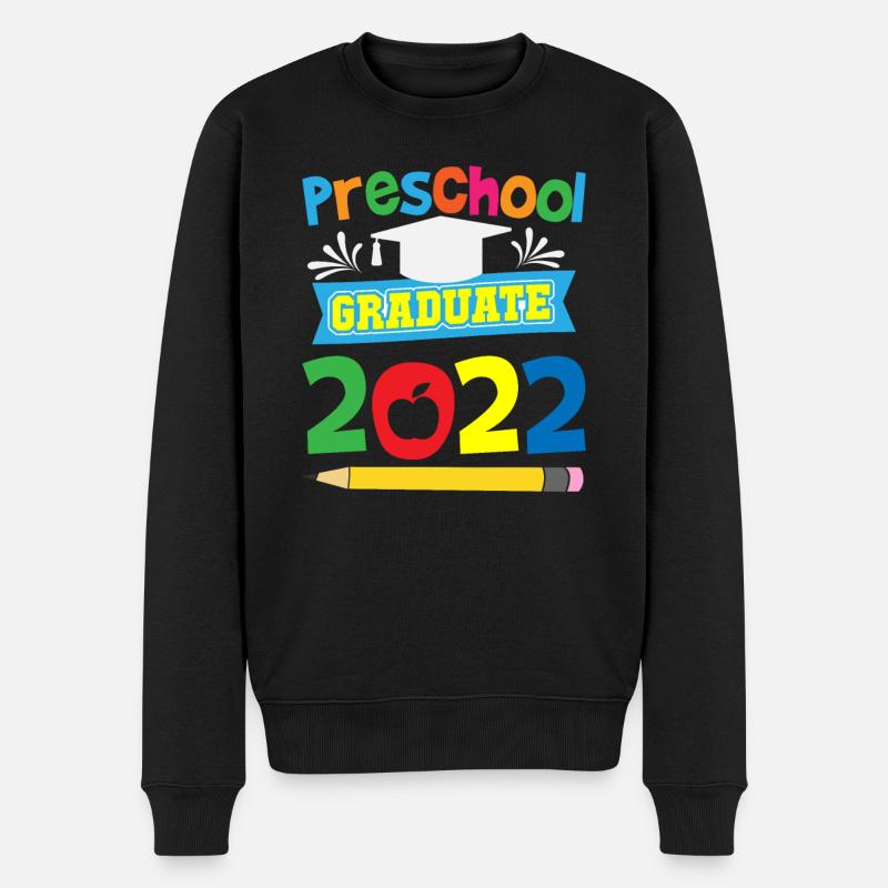 Preschool Graduate Pre-K Graduation Elementary - Männer Premium Bio Pullover - Schwarz