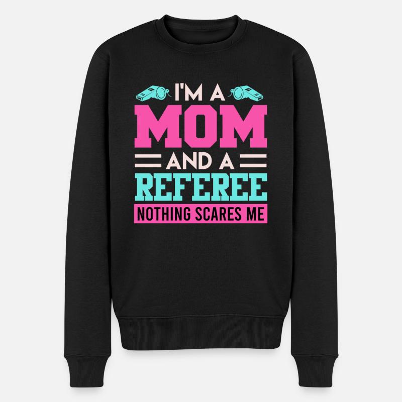 Maman et arbitre - Pull Premium bio Homme - noir