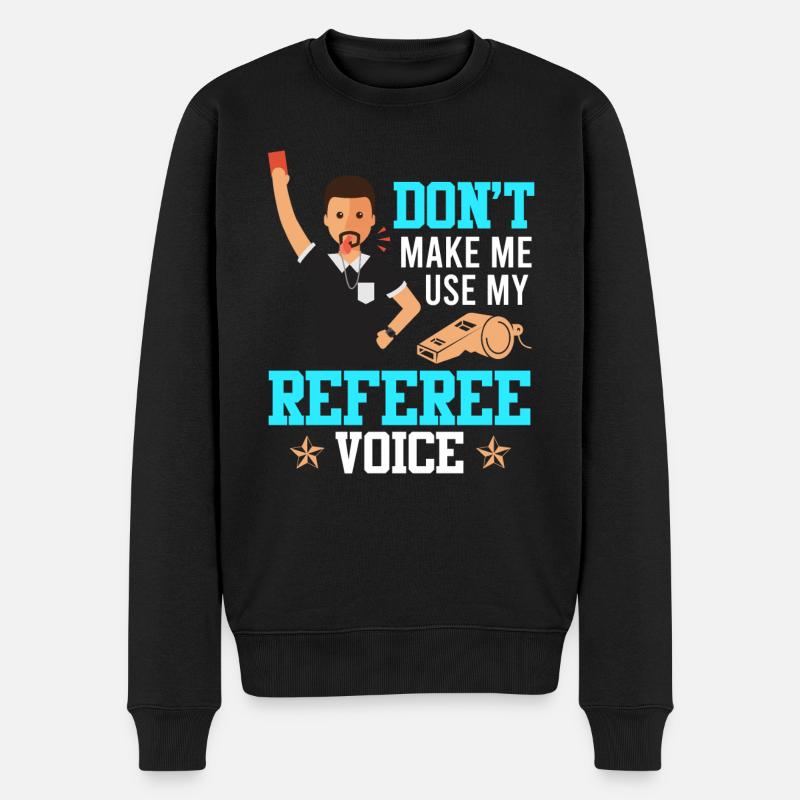 Arbitre - Pull Premium bio Homme - noir