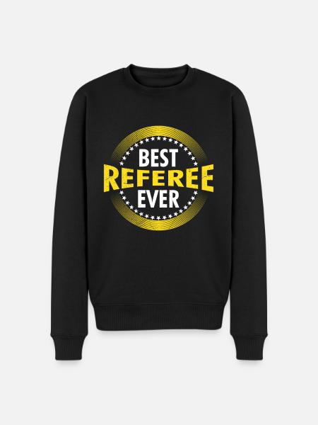 Best Referee ever Shiri - Men's Premium Organic Jumper - black