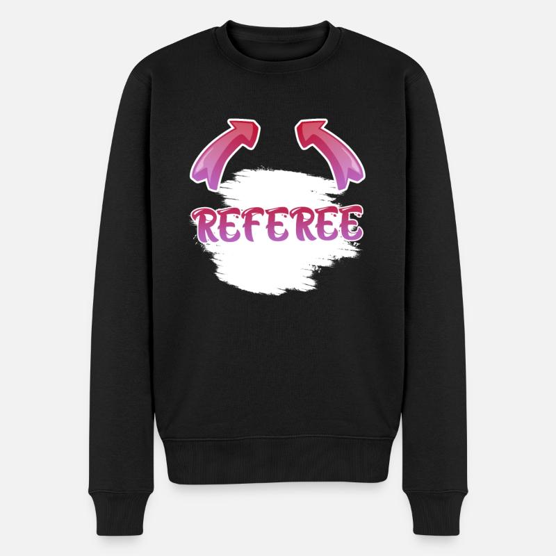 Arbitre - Pull Premium bio Homme - noir