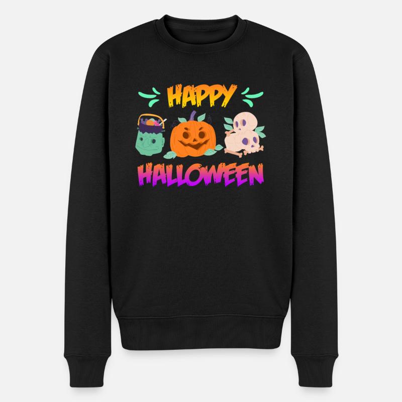 Joyeux halloween - Pull Premium bio Homme - noir