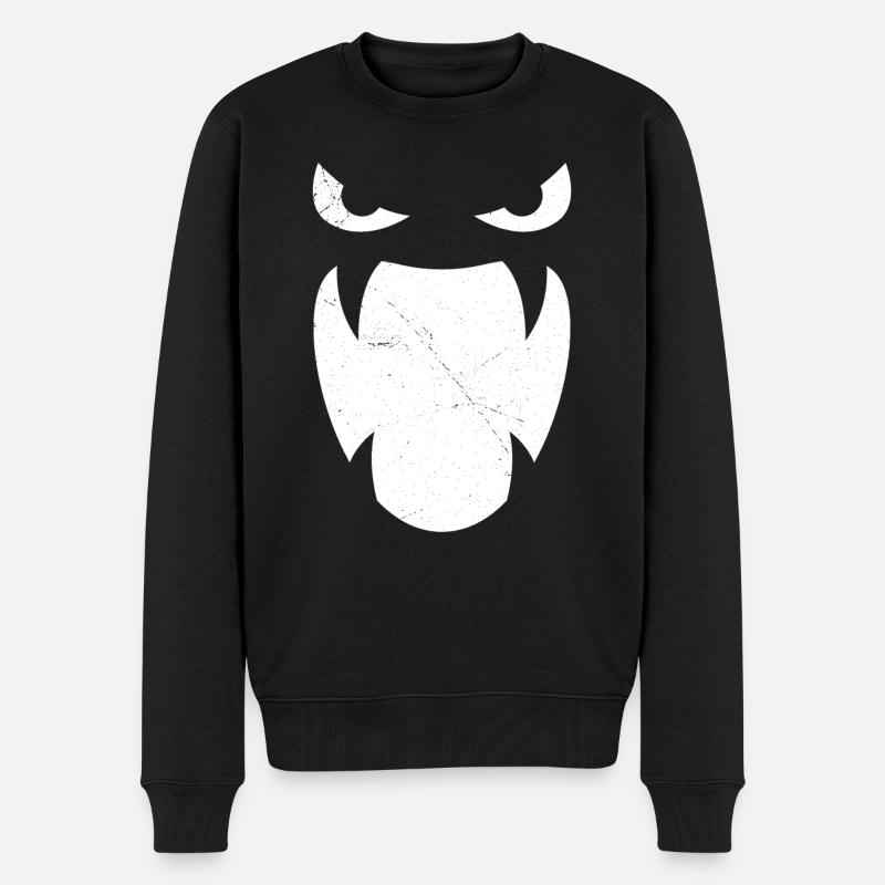 Masque Scream Halloween - Pull Premium bio Homme - noir